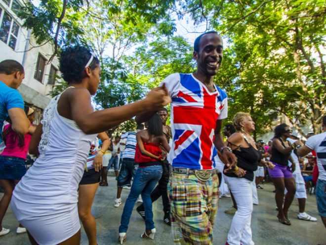 Rule, Britannia! The Union Flag sweeps Cuba