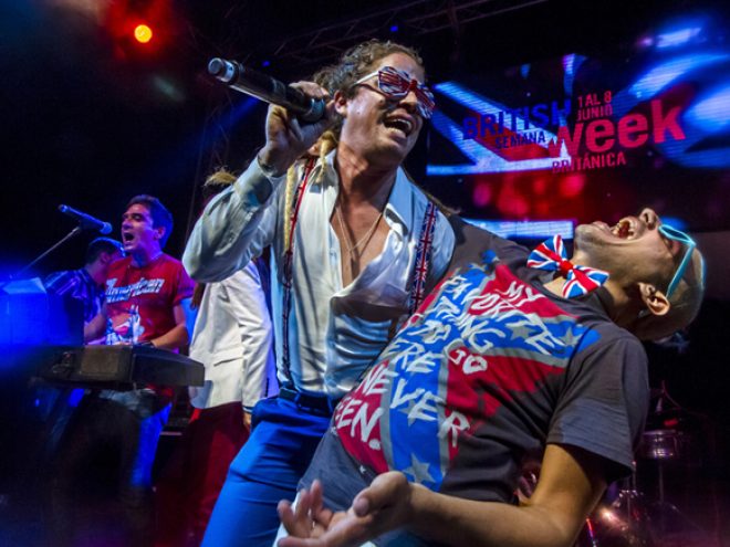 We’re all British now: Havana gets painted red, white & blue