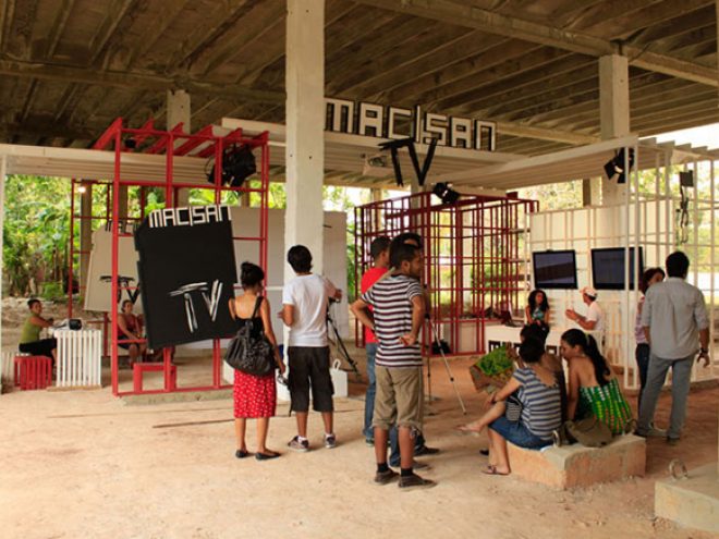 The Artistic laboratory of MAC/SAN (San Augustin)
