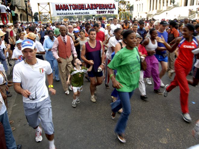 Terry Fox’s Marathon of Hope
