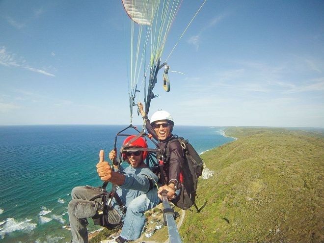 Flying, higher and higher
