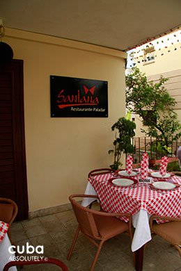 Restaurant Santana © Cuba Absolutely, 2014