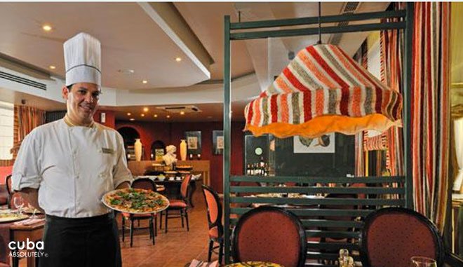 Restaurant La scala at Melia Havana hotel in Miramar © Cuba Absolutely, 2014