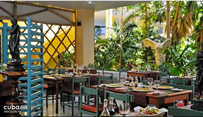 Restaurant La scala at Melia Havana hotel in Miramar © Cuba Absolutely, 2014