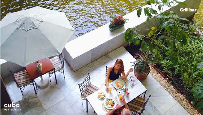 Restaurant La scala at Melia Havana hotel in Miramar © Cuba Absolutely, 2014