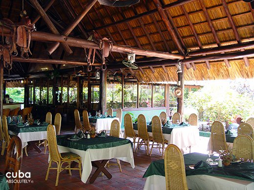 Ranchon del Palco restaurant in Siboney © Cuba Absolutely, 2014