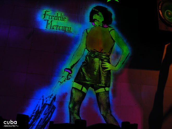Freddy Mercury image light © Cuba Absolutely, 2014