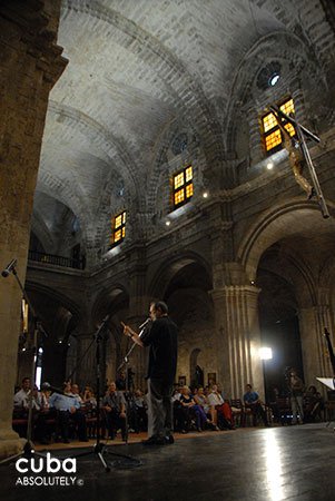 concert at San Francisco convent in old havana© Cuba Absolutely, 2014