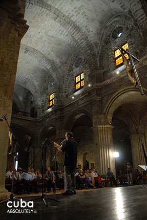 concert at San Francisco convent in old havana© Cuba Absolutely, 2014