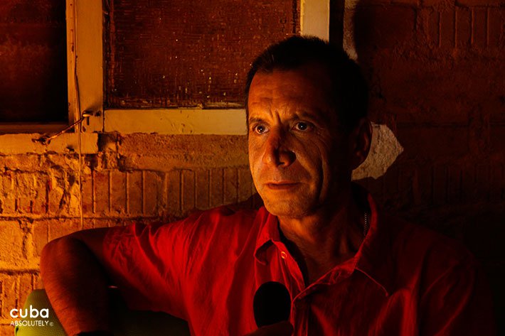 owner of restaurant Madrigal in Vedado © Cuba Absolutely, 2014