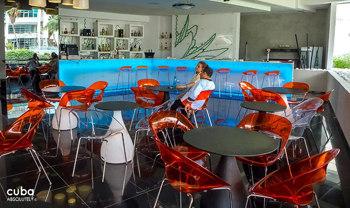 sport bar at Melia Habana hotel in Miramar© Cuba Absolutely, 2014