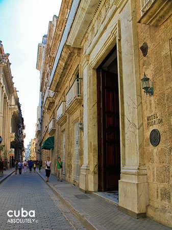 Florida hotel in Old Havana © Cuba Absolutely, 2014