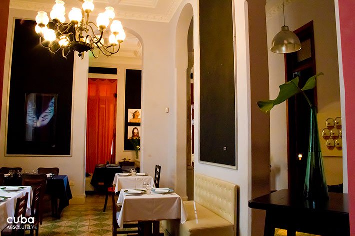 Le Chansoinier restaurant in Vedado © Cuba Absolutely, 2014