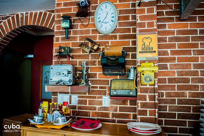 El idilio restaurant in Vedado © Cuba Absolutely, 2014