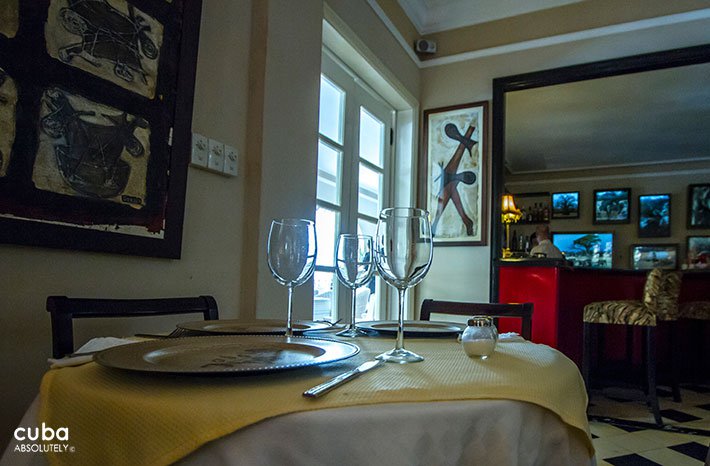 Biko´s restaurant in Vedado © Cuba Absolutely, 2014