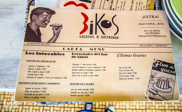 Biko´s restaurant in Vedado © Cuba Absolutely, 2014