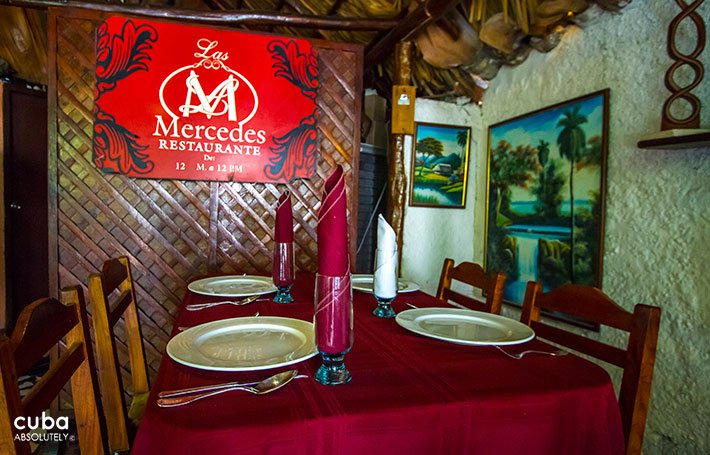 Mercedes restaurant in Vedado © Cuba Absolutely, 2014