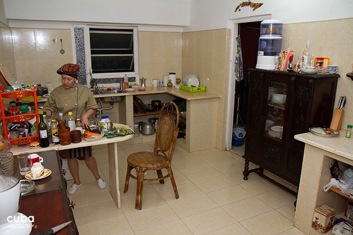 Kitchen of a restaurant © Cuba Absolutely, 2014