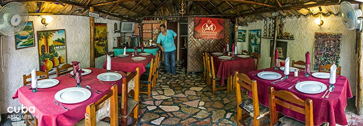 Restaurant Mercedes in Vedado© Cuba Absolutely, 2014