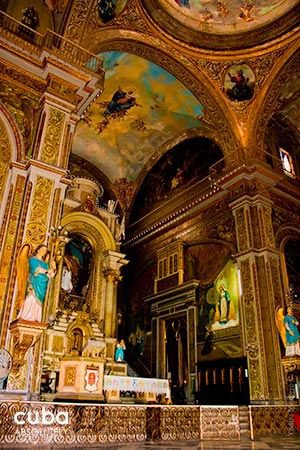 Details inside Merced church in Old Havana  © Cuba Absolutely, 2014 - 2020