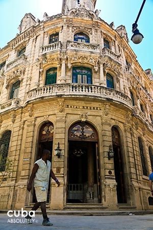 Raquel hotel in Old Havana, front  © Cuba Absolutely, 2014 - 2020