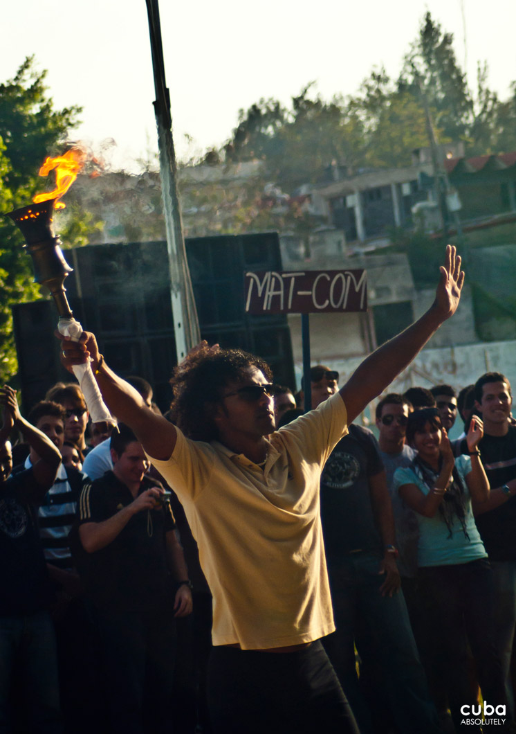 The Caribe Torch. Havana, Cuba