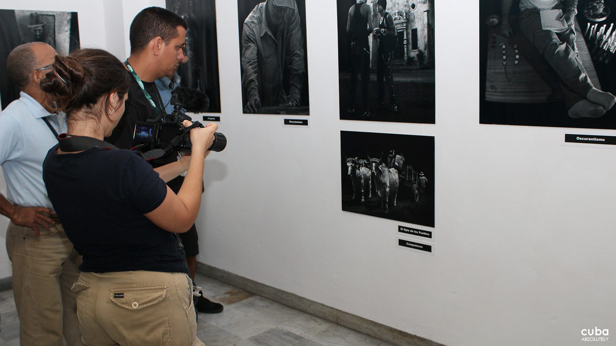 Some daring and controversial work is exhibited. Havana, Cuba