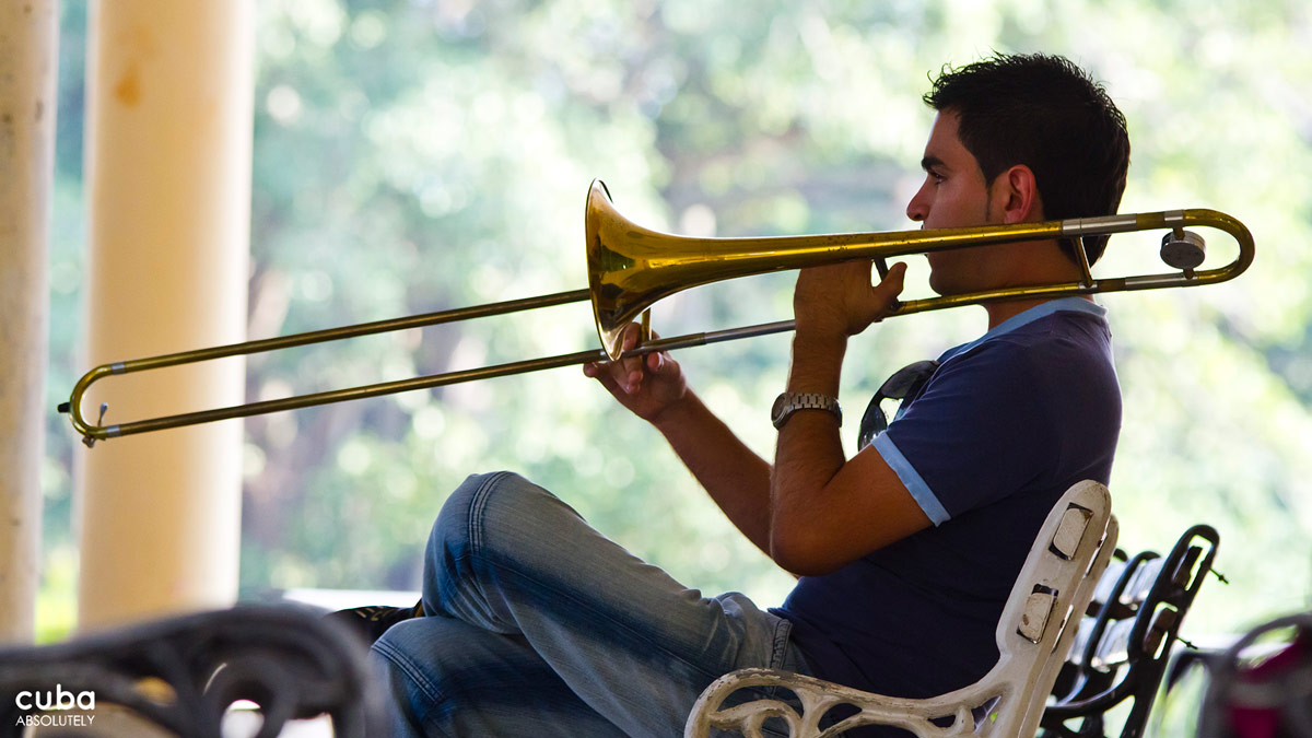 Rehearsing is just as important as actually playing. Havana, Cuba