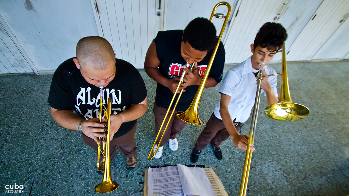 The brass section at its best! Havana, Cuba