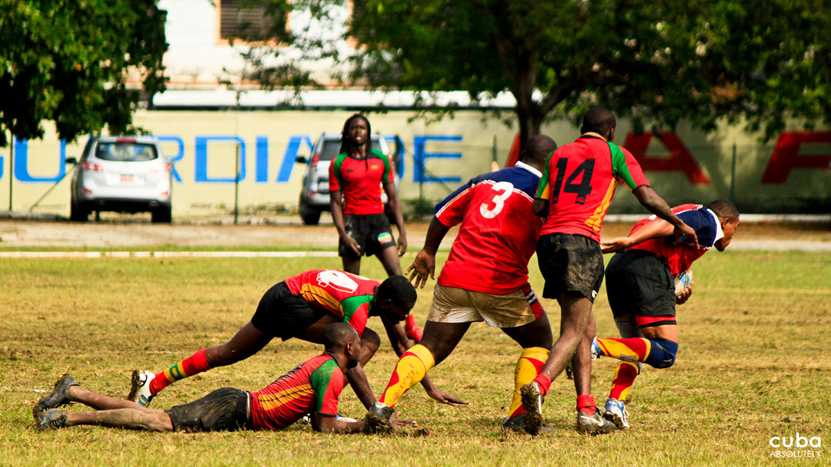 Twelve teams from seven countries spent two days scrimmaging, tackling, running under a benevolently gentle Caribbean sun. Havana, Cuba